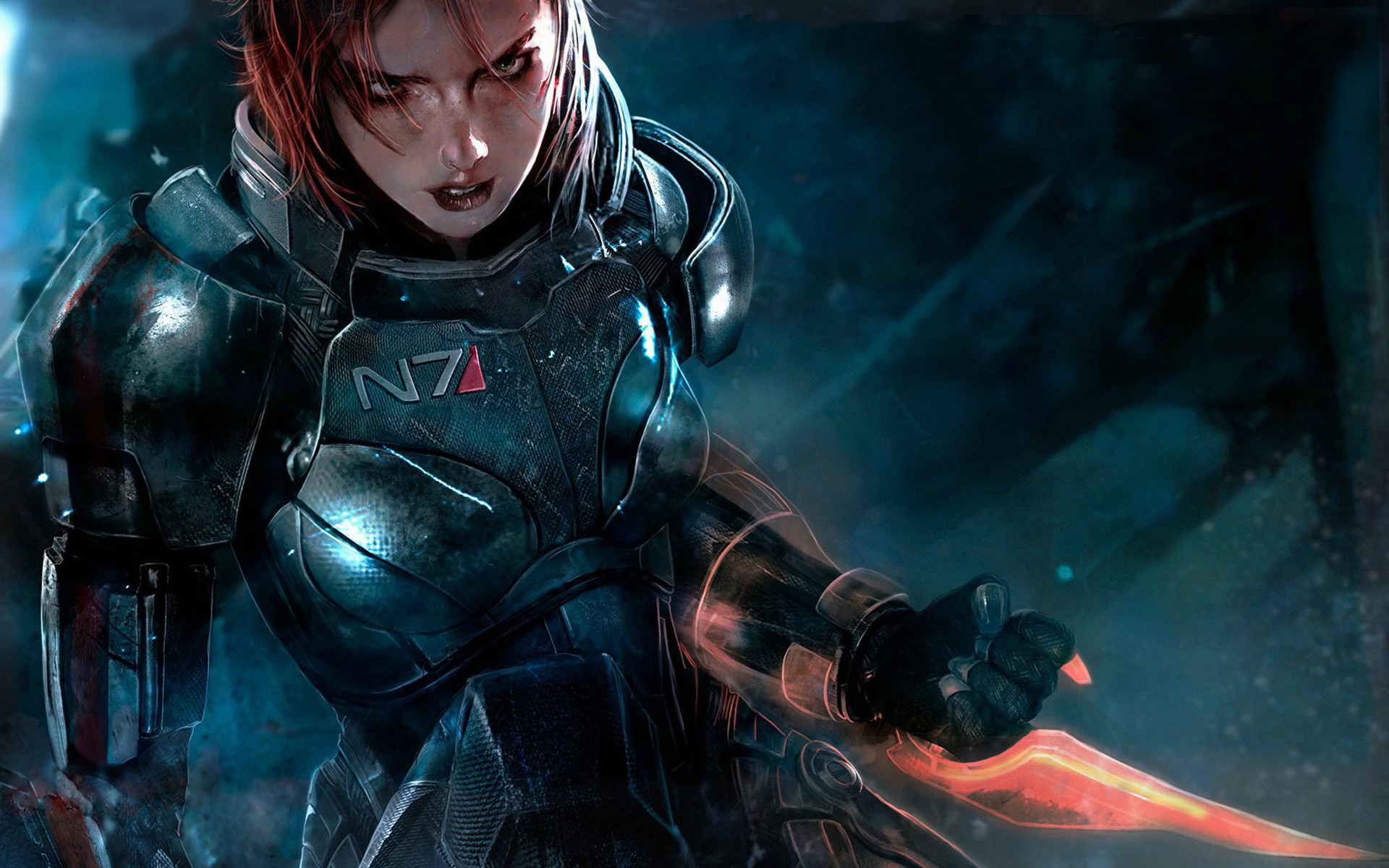 mass, Effect, Femshep Wallpaper