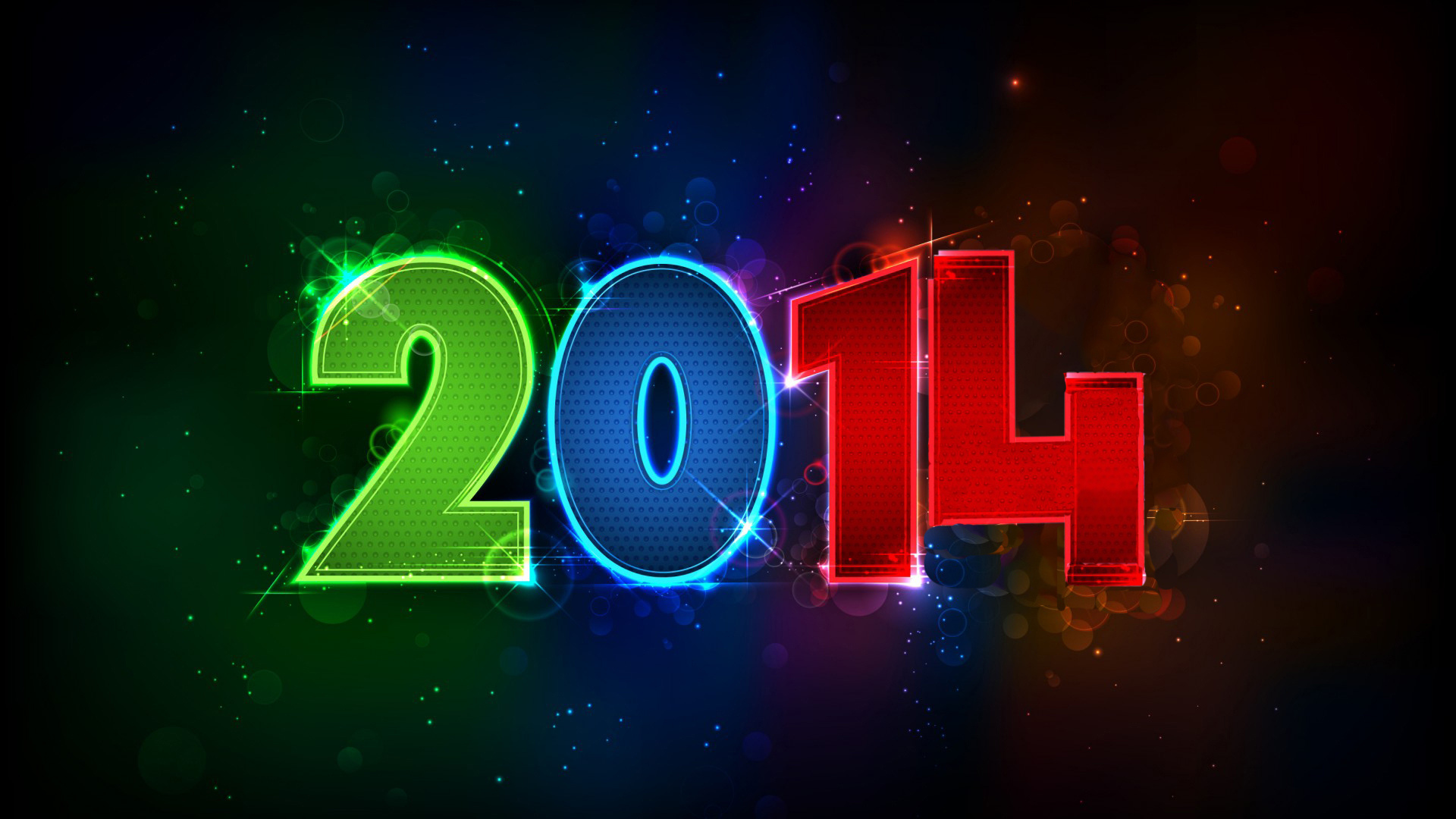 new, Year, 2014 Wallpaper