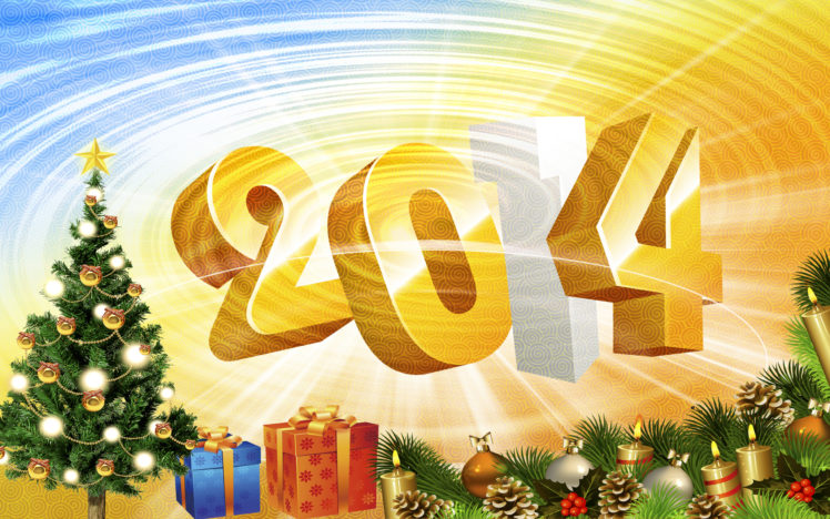 new, Year, 2014, Christmas HD Wallpaper Desktop Background