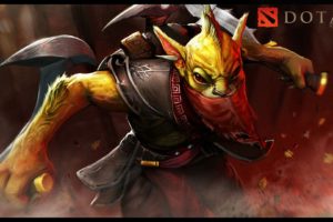 video, Games, Weapons, Escape, Red, Eyes, Dota, Bounty, Hunter, Dota, 2, Game, Carry, Nuker