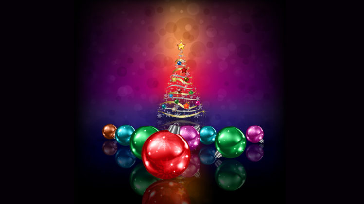 new, Year, Christmas, Tree HD Wallpaper Desktop Background