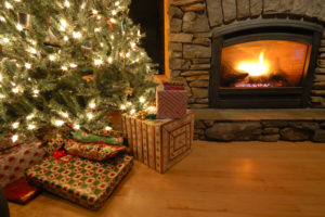 christmas, Fireplace, Fire, Holiday, Festive, Decorations