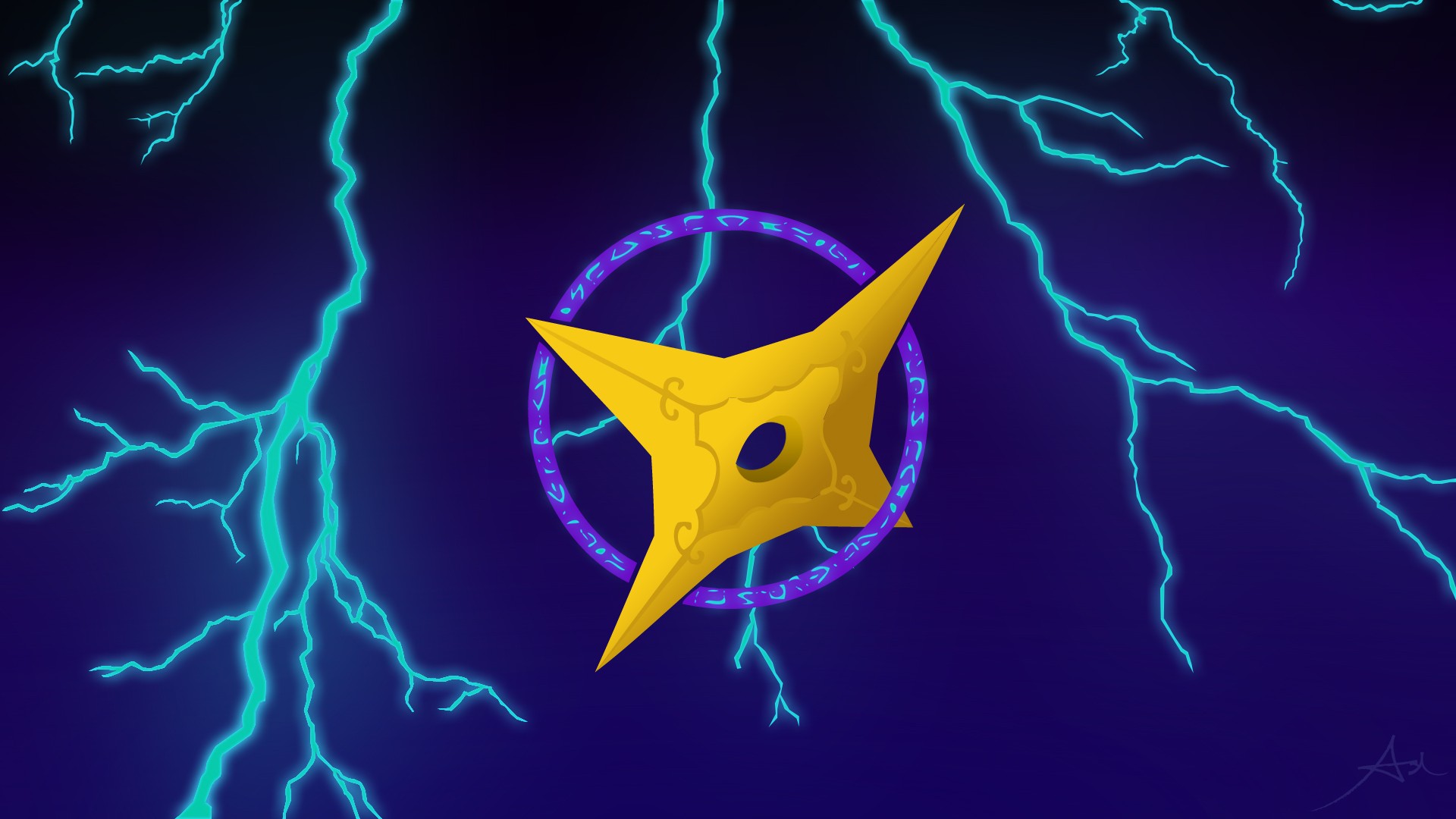 video, Games, Storm, League, Of, Legends, Shuriken, Kennen Wallpaper