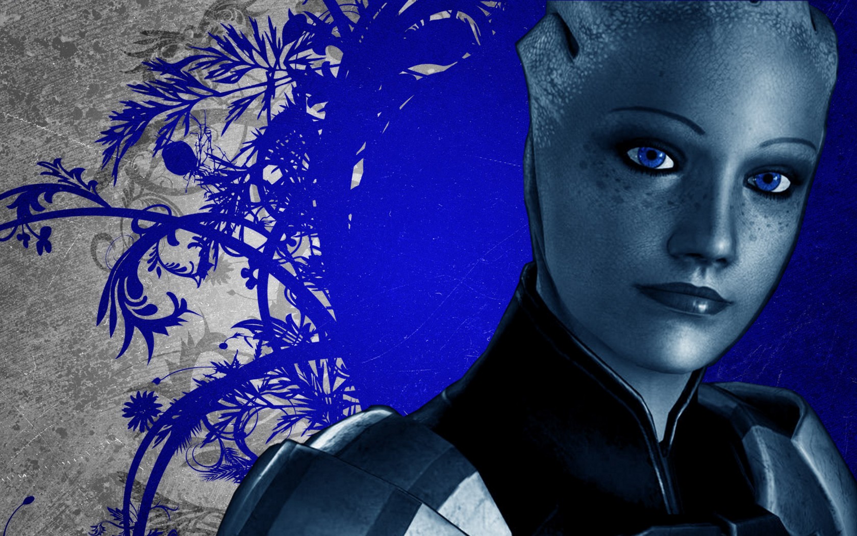 Blue Mass Effect Asari Mass Effect 2 Mass Effect 3 Liara