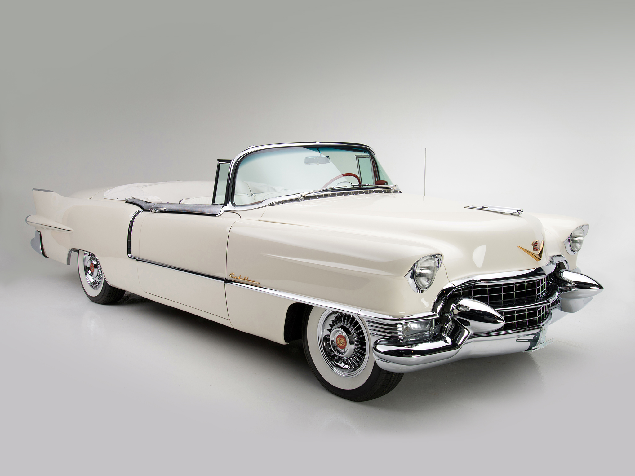 1955, Cadillac, Eldorado,  6267sx , Convertible, Luxury, Retro, Fr Wallpaper