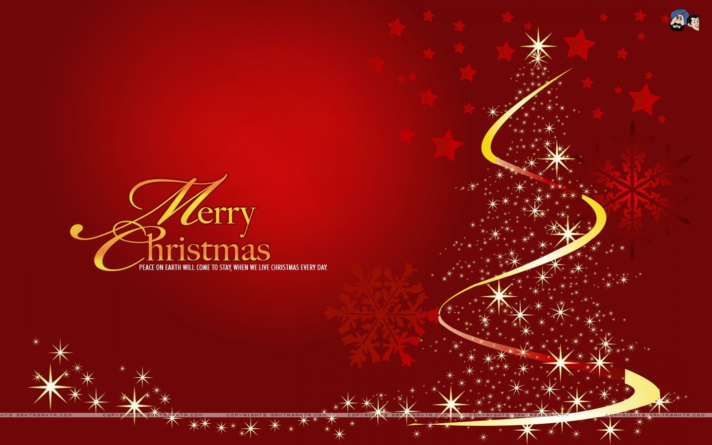 trees, Red, Christmas, Christmas, Trees, Red, Background Wallpaper