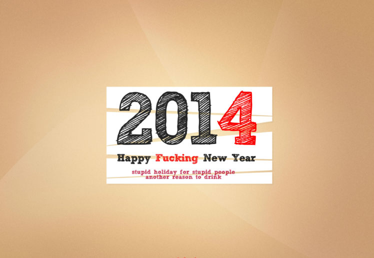 holiday, New, Year, 2014, Sadic HD Wallpaper Desktop Background