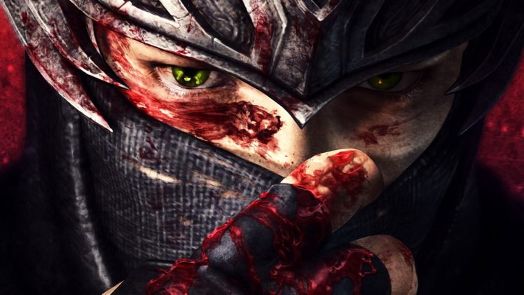 ninja, Gaiden, Fantasy, Anime, Warrior, Blood, Mask HD Wallpaper Desktop Background