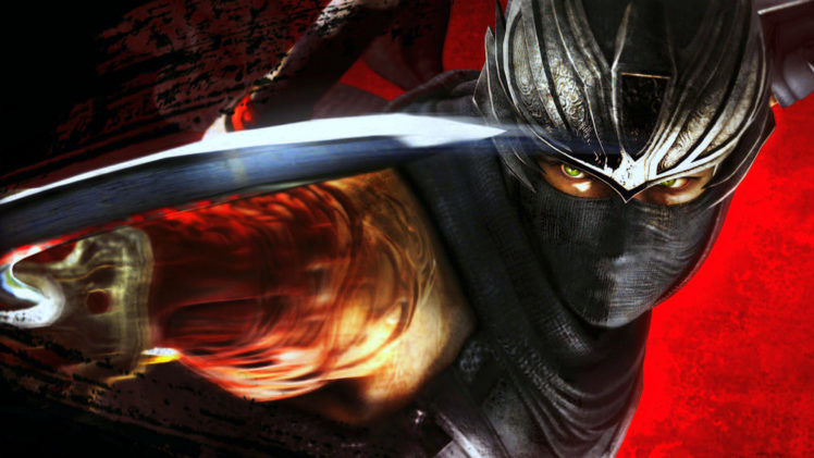 ninja, Gaiden, Fantasy, Anime, Warrior, Weapon, Sword, Blood HD Wallpaper Desktop Background