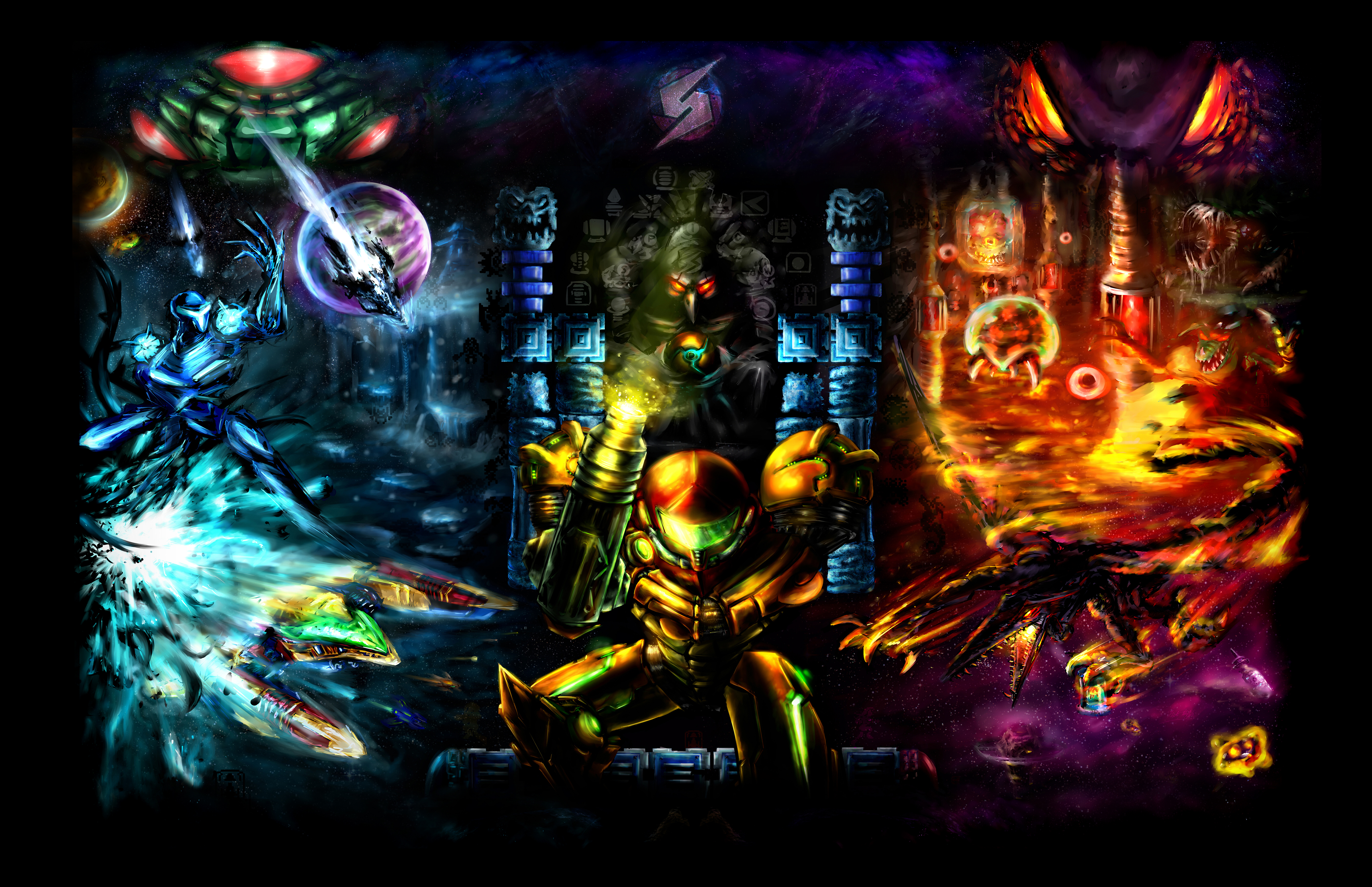 metroid, Sci fi, Nintendo,  19 Wallpaper