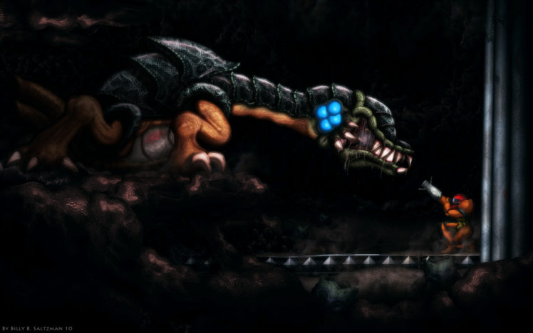 metroid, Sci fi, Nintendo,  35 HD Wallpaper Desktop Background