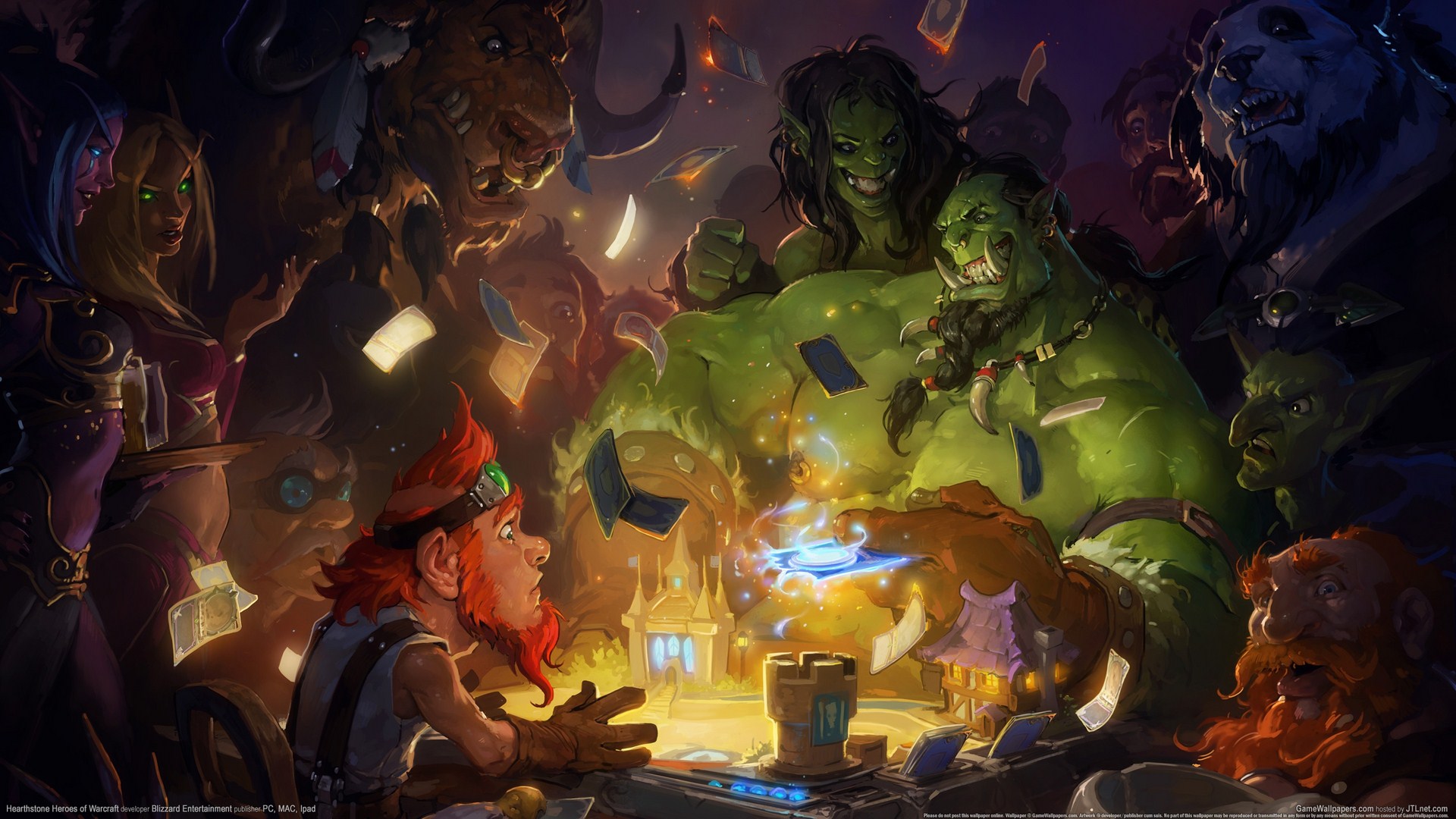 hearthstone, Heroes, Of, Warcraft, Fantasy, World,  4 Wallpaper