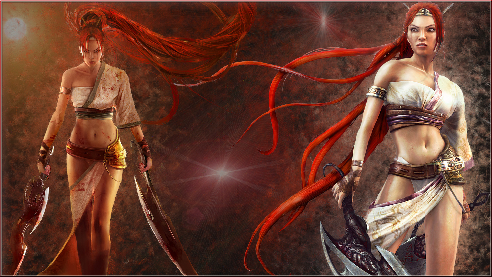 heavenly, Sword, Fantasy, Warrior,  12 Wallpaper