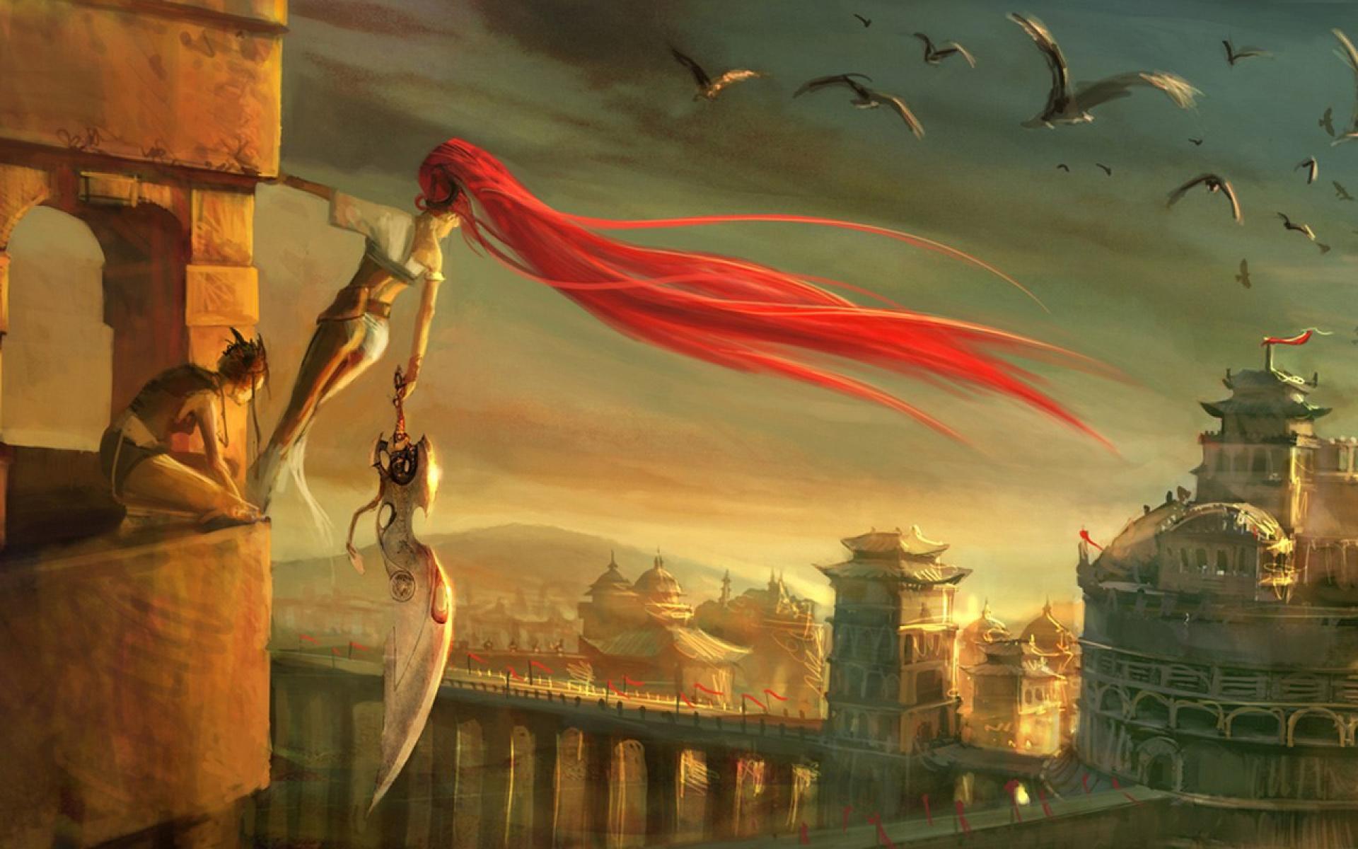 heavenly, Sword, Fantasy, Warrior,  23 Wallpaper