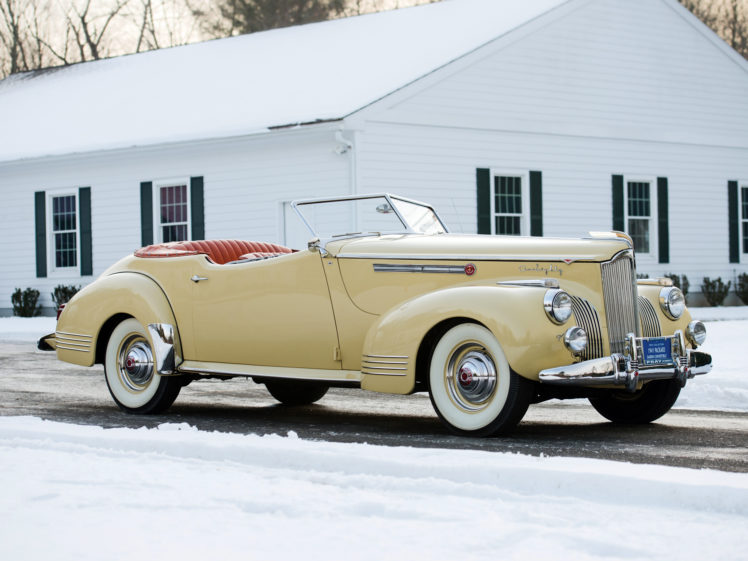 1941, Packard, 180, Super, Eight, Convertible, Victoria, Darrin,  1906 1429 , Luxury, Retro HD Wallpaper Desktop Background
