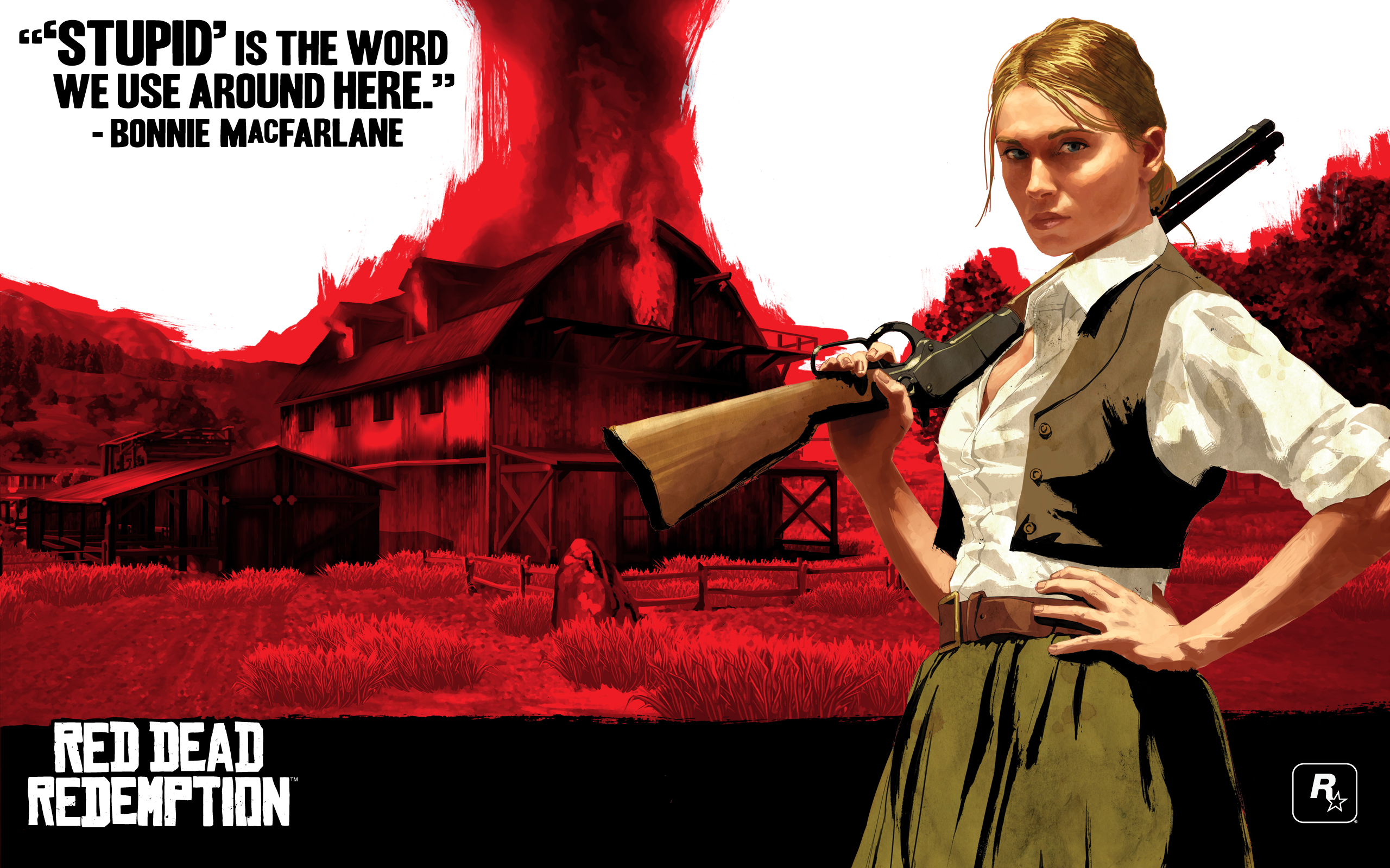 red, Dead, Redemption Wallpaper