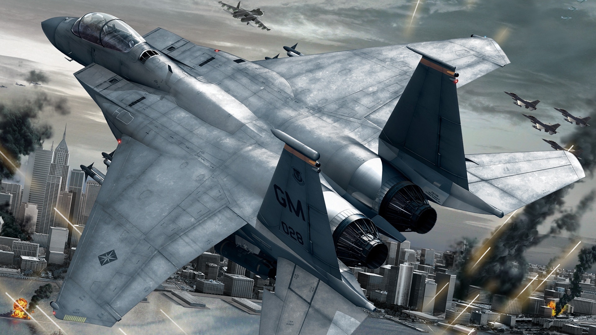 ace, Combat, Game, Jet, Airplane, Aircraft, Fighter, Plane, Military, Battle Wallpaper