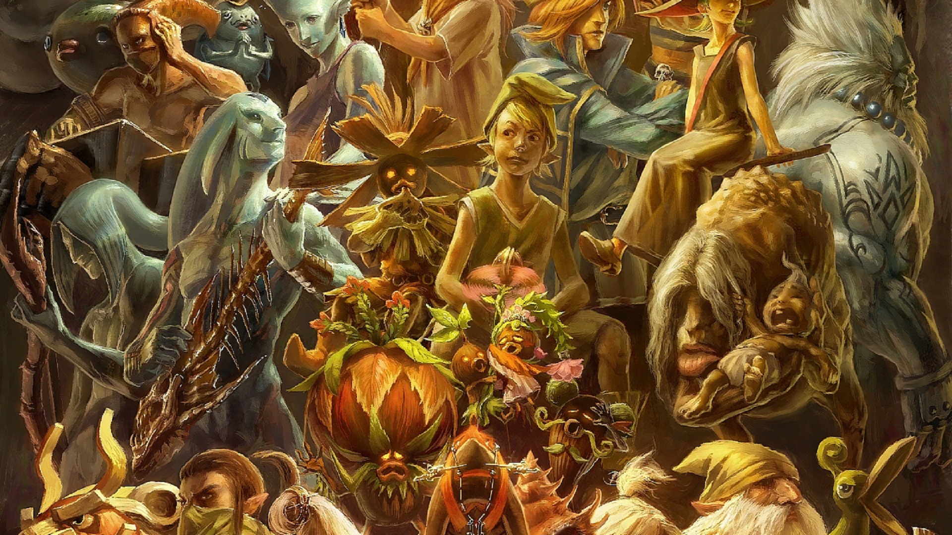 the, Legend, Of, Zelda Wallpaper
