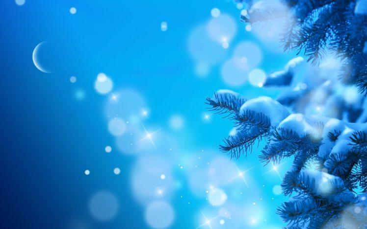 seasonal, Winter, Trees, Snow, Snowflakes, Flakes, Christmas HD Wallpaper Desktop Background