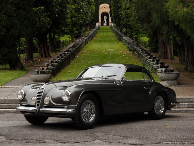 1949, Alfa, Romeo, 6 c, 2500, Villa, D este, Coupe, Retro HD Wallpaper Desktop Background