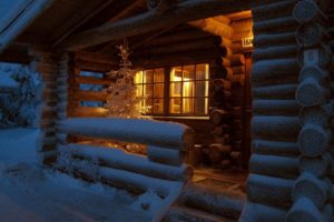 winter, Houses, Christmas, Finland, Macro