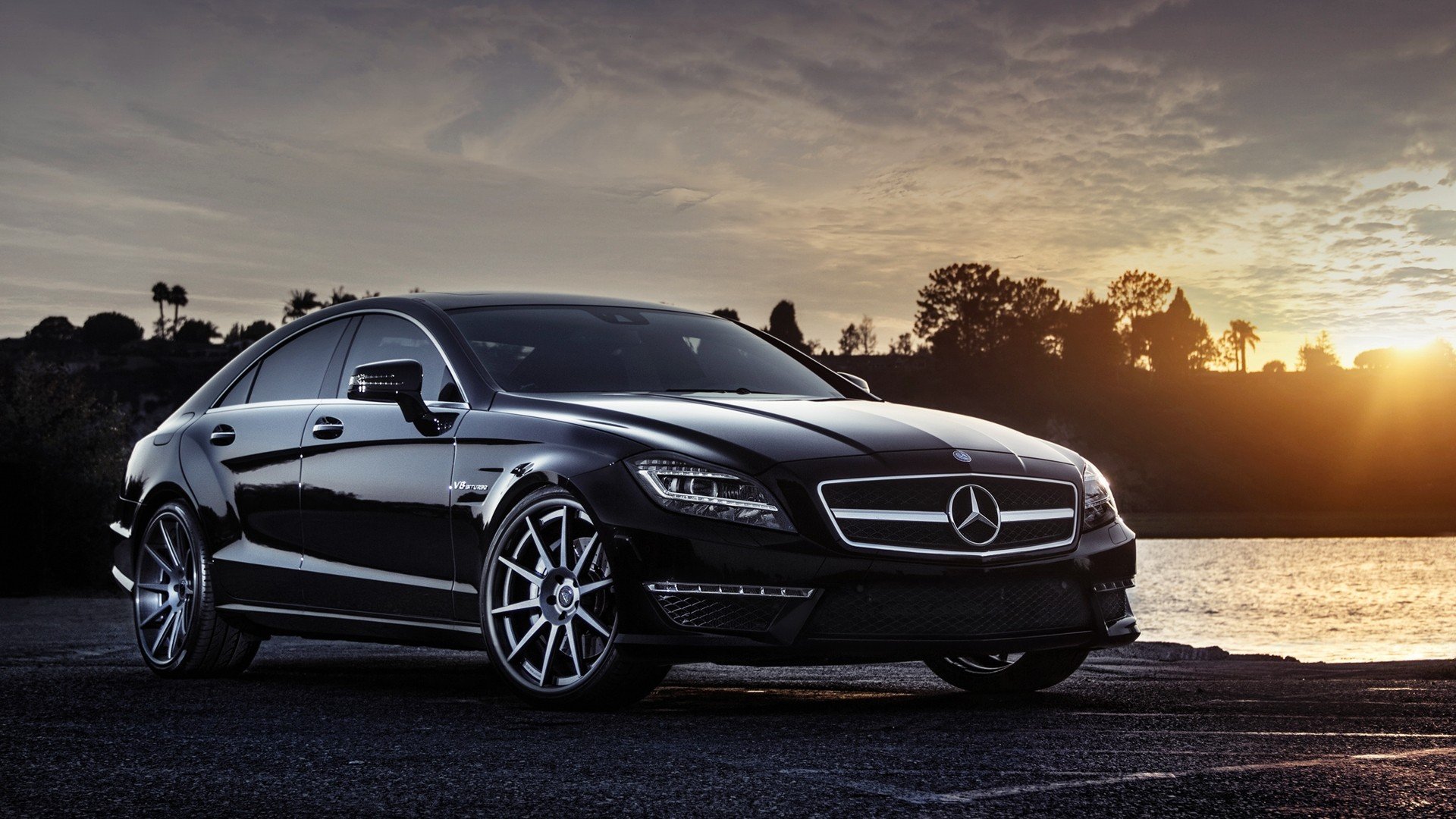 sun, Cars, Amg, Roads, Vehicles, Mercedes benz, Mercedes, Benz, Cls, 63, Amg Wallpaper