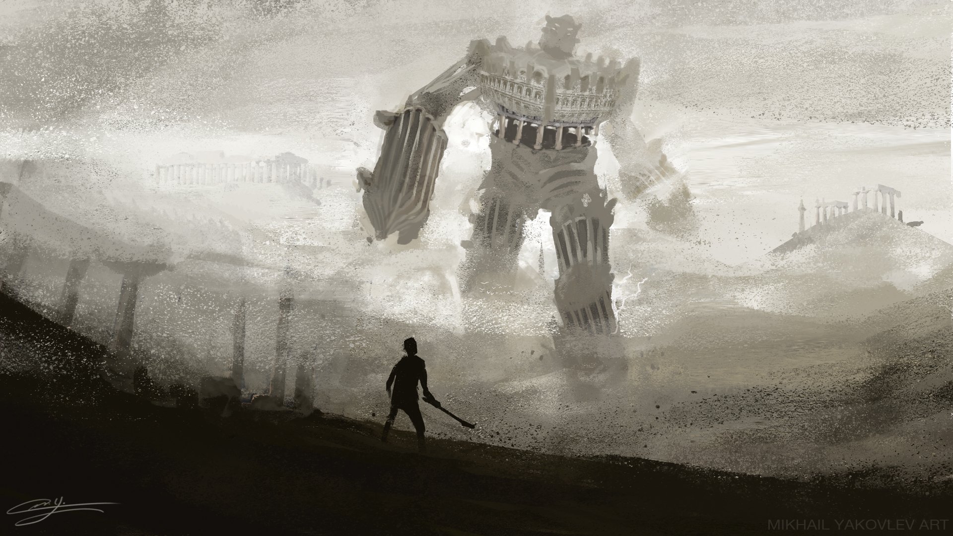shadow, Of, The, Colossus, Action, Adventure, Fantasy,  106 Wallpaper