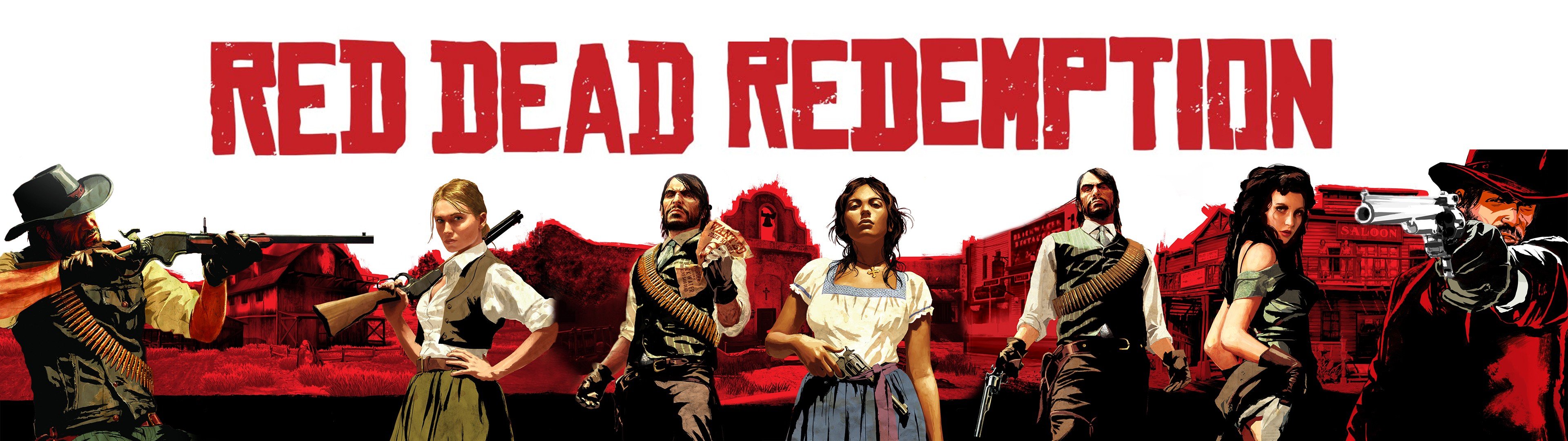 red, Dead, Redemption, Western, Action, Adventure,  64 Wallpaper