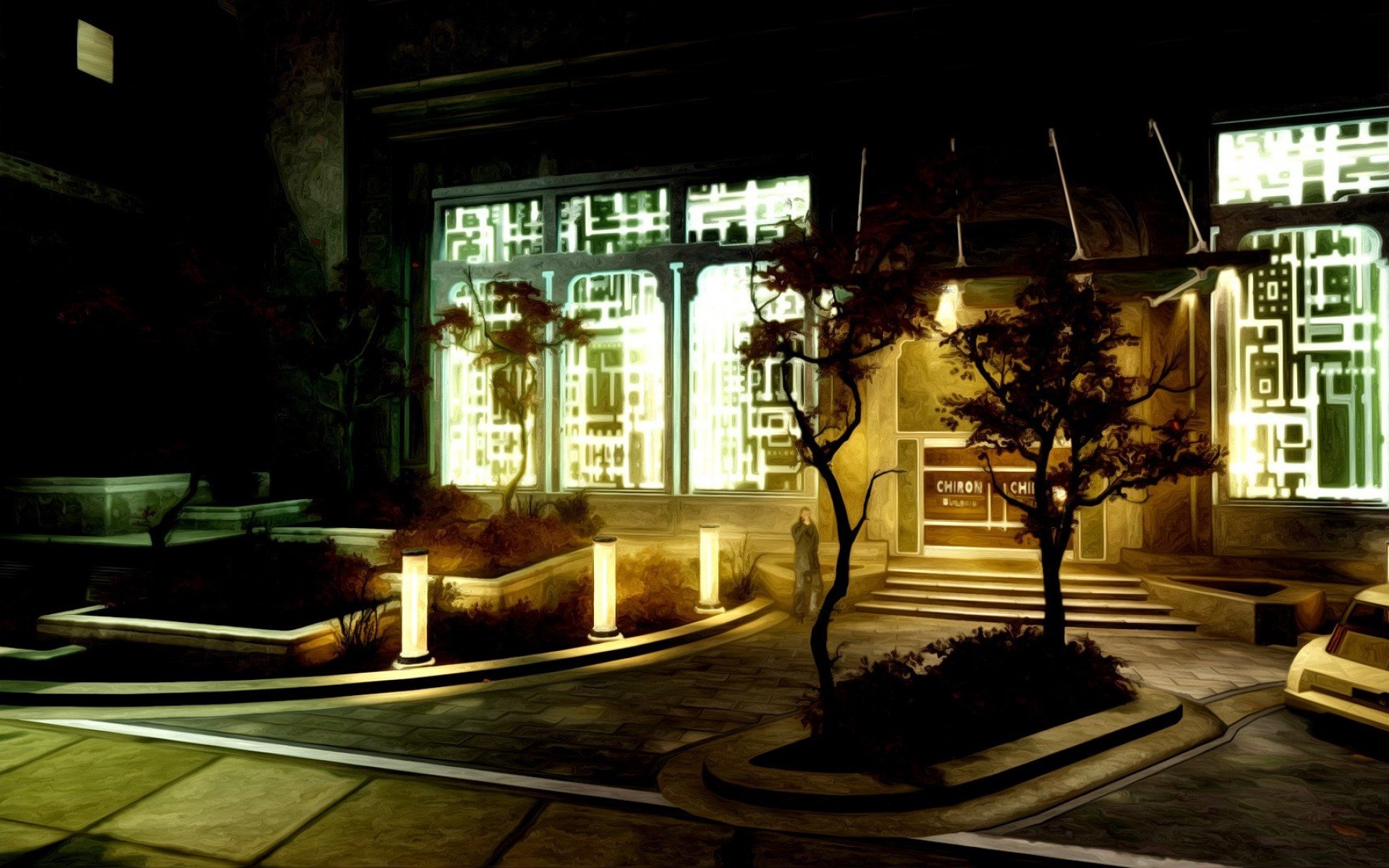 deus, Ex, Human, Revolution, Cyberpunk, Action, Role, Playing, Sci fi, Futuristic,  13 Wallpaper