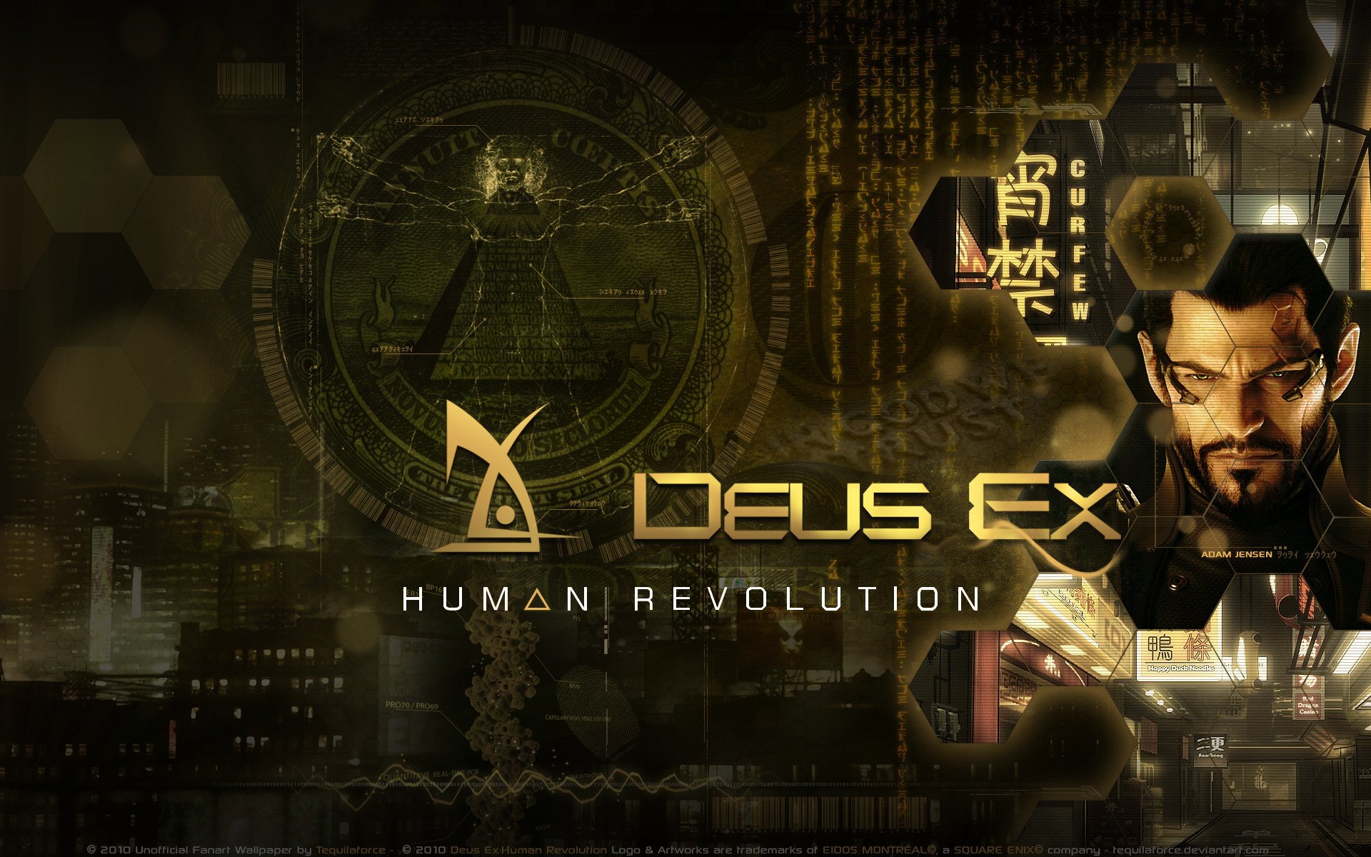 deus, Ex, Human, Revolution, Cyberpunk, Action, Role, Playing, Sci fi, Futuristic,  93 Wallpaper