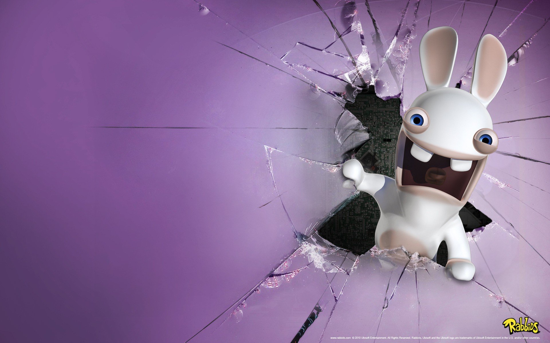 digital, Art, Raving, Rabbids Wallpaper