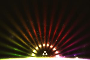 multicolor, Triforce, The, Legend, Of, Zelda