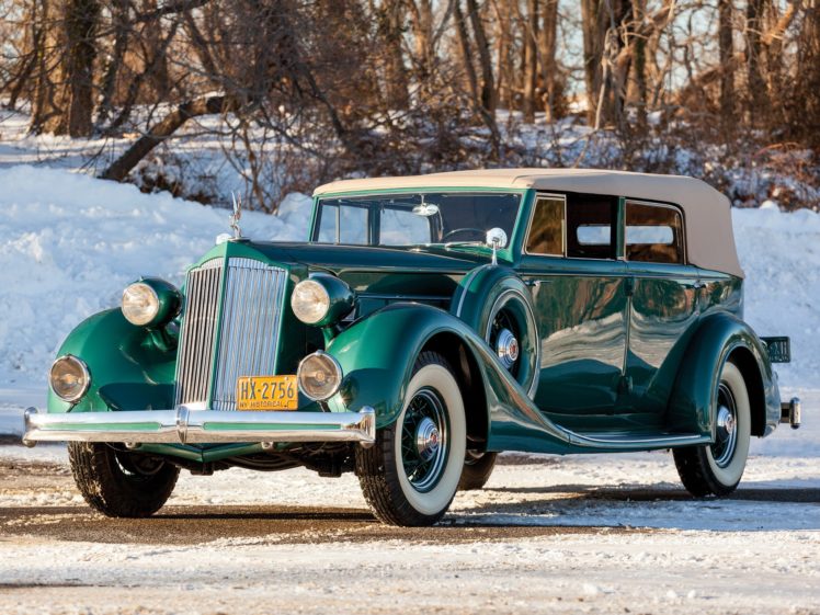 1936, Packard, Eight, Convertible, Sedan,  1402 963 , Luxury, Retro, Fd HD Wallpaper Desktop Background
