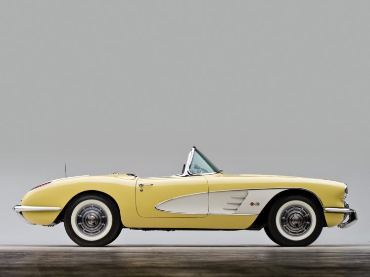 1958, Chevrolet, Corvette, C 1,  j800 867 , Muscle, Supercar, Retro, Jy HD Wallpaper Desktop Background
