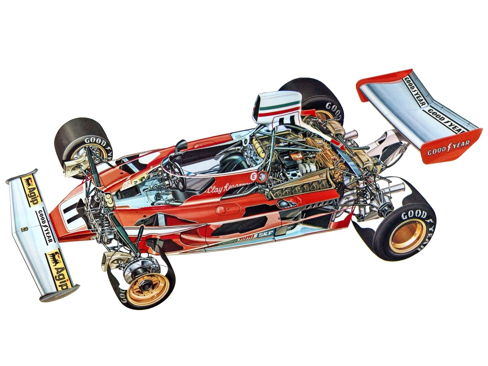 1977, Ferrari, 312, T, Formula, One, F 1, Race, Racing, Interior, Engine Wallpaper