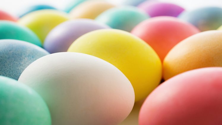 eggs, Multicolor, Easter, Eggs HD Wallpaper Desktop Background