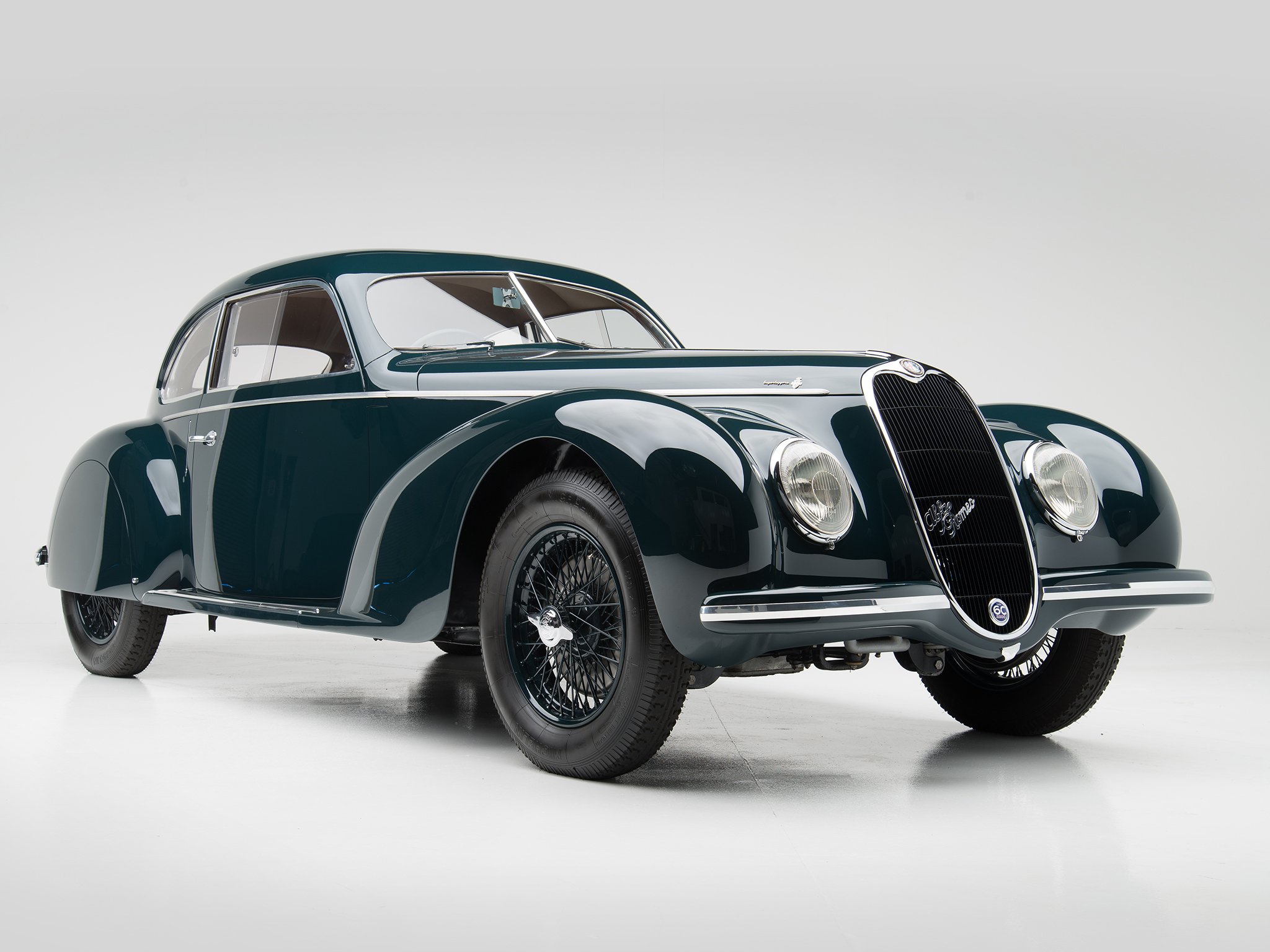 1939, Alfa, Romeo, 6 c, 2500, S, Berlinetta, Retro, Touring Wallpaper