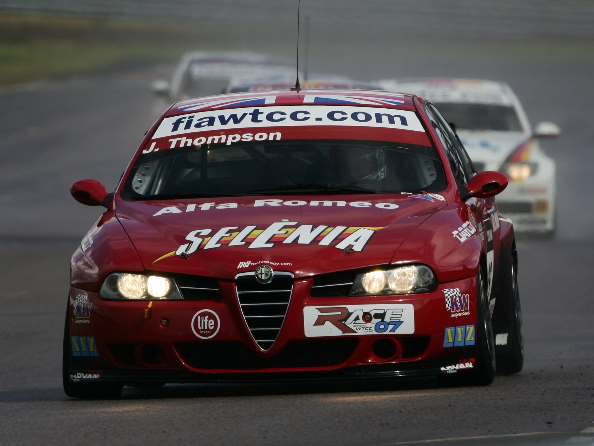2004 07, Alfa, Romeo, 156, Super, 2000,  se107 , Wtcc, Race, Racing Wallpaper