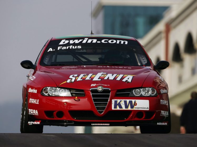 2004 07, Alfa, Romeo, 156, Super, 2000,  se107 , Wtcc, Race, Racing, Gs HD Wallpaper Desktop Background