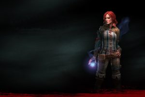 women, Redheads, The, Witcher, Magic, Wizards, The, Witcher, 2 , Assassins, Of, Kings, Triss, Merigold
