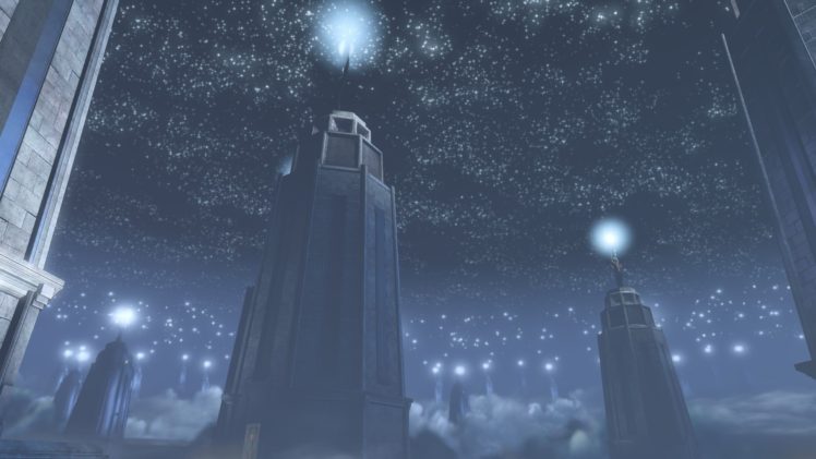 night, Stars, Lighthouses, Endless, Infinity, Bioshock, Infinite, Time HD Wallpaper Desktop Background