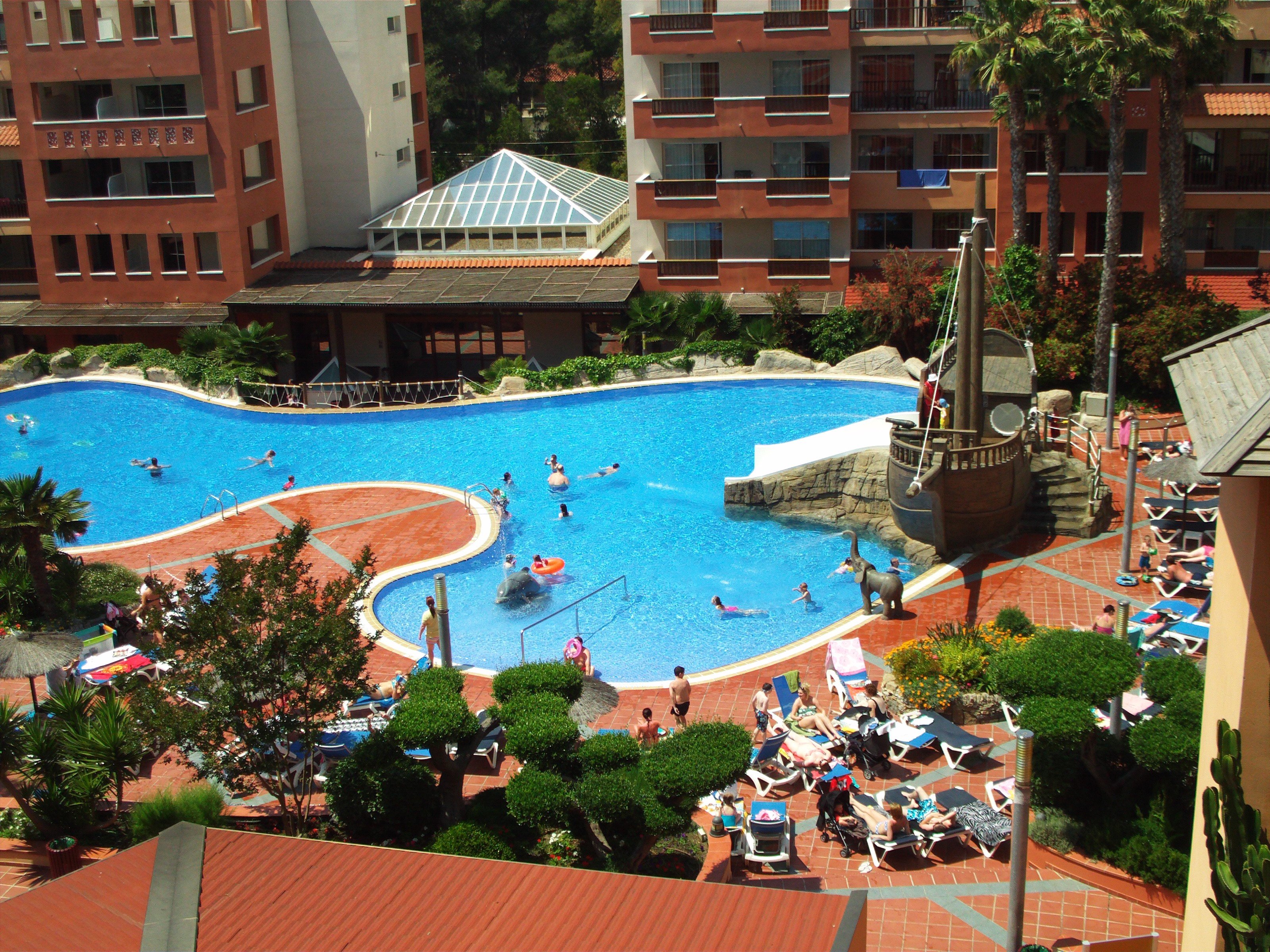 hotels, Salou Wallpaper