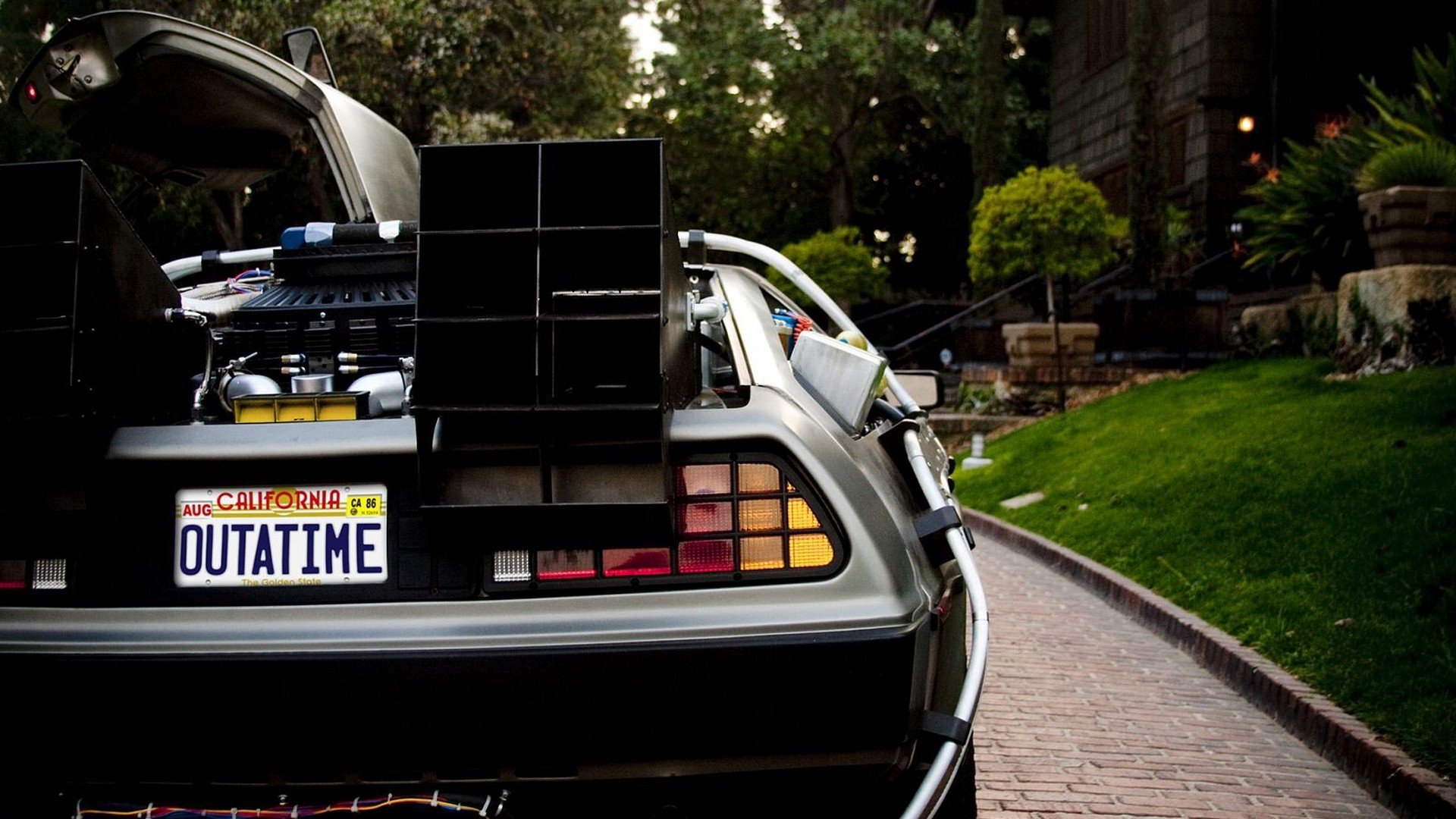 delorean, Back, To, The, Future, Delorean, Dmc 12 Wallpaper
