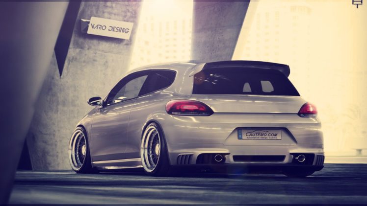 cars, Volkswagen, Volkswagen, Scirocco, Stance, Volkswagen, Scirocco, Abt, Volkswagen, Scirocco HD Wallpaper Desktop Background