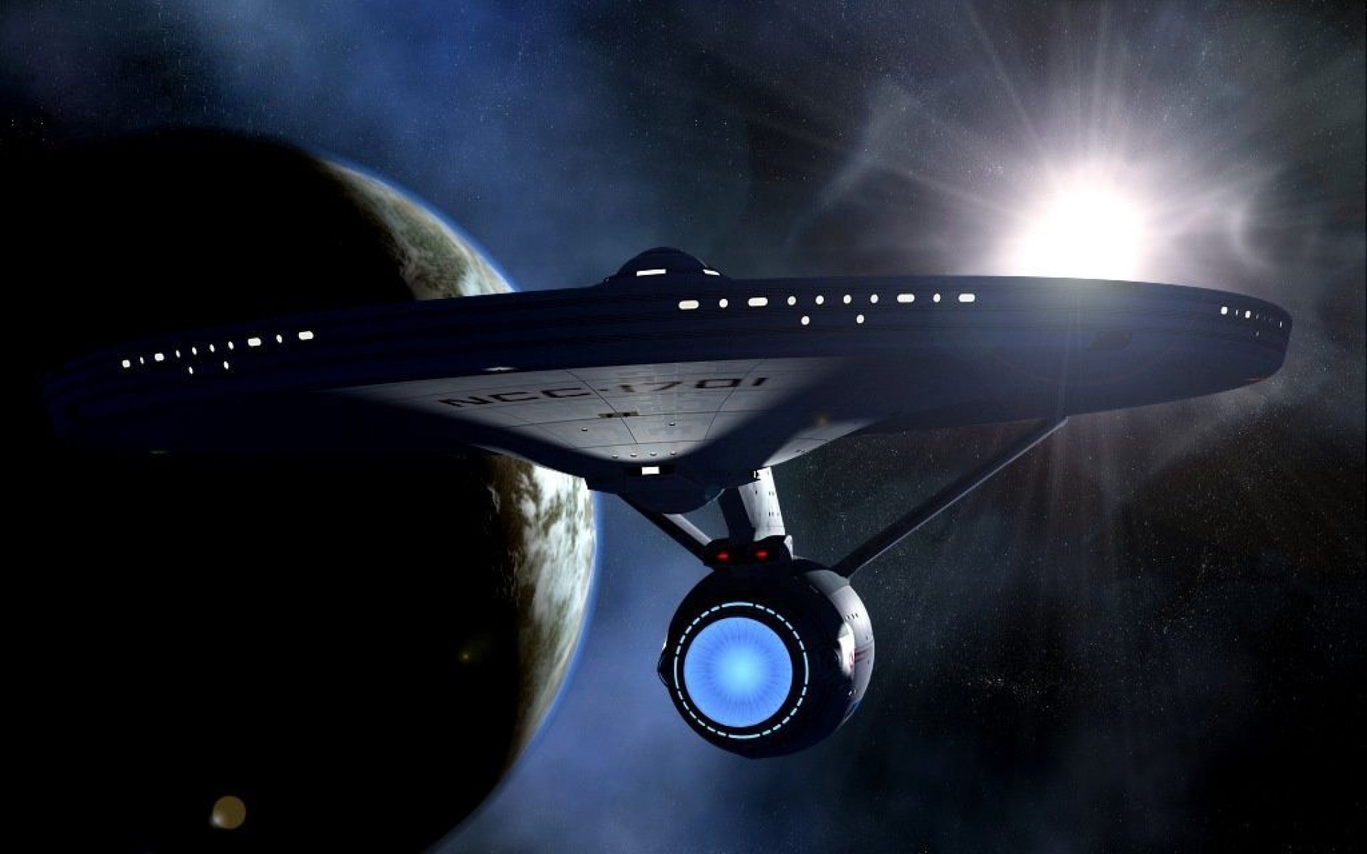 star, Trek, Online, Game, Sci fi, Spaceship, Planet Wallpaper
