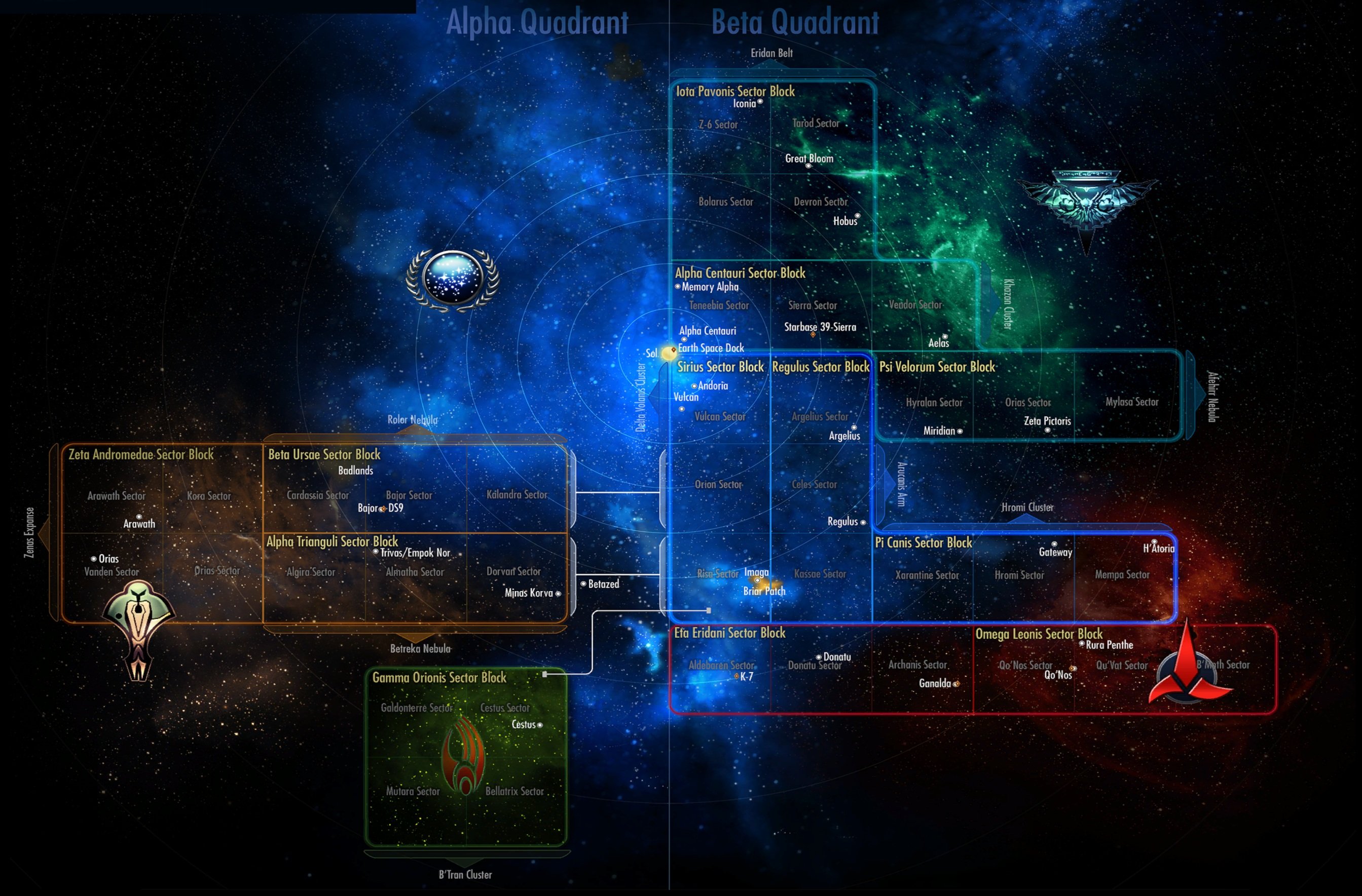 star, Trek, Online, Game, Sci fi, Poster, Map Wallpaper