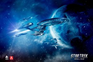 star, Trek, Online, Game, Sci fi, Futuristic, Spaceship, Poster, Planet