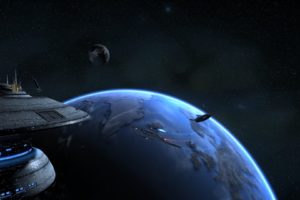 star, Trek, Online, Game, Sci fi, Futuristic, Spaceship, Planet