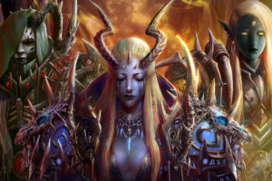 fantasy, Warriors, Video, Games, Online, Armor, Colors, Detail, Color, Jewelry, Horns, People
