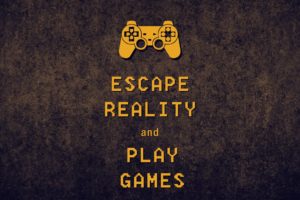 video, Games, Escape, Reality, Controllers, Keep, Calm, And, Games